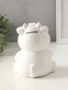 Копилка для денег «Корова», гипс, 19 см, белая - фото 809455656