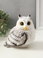 Копилка для денег «Сова», гипс, 15 см, белый - фото 809455659
