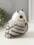 Копилка для денег «Сова», гипс, 15 см, белый - фото 809455660