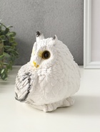 Копилка для денег «Сова», гипс, 15 см, белый - фото 809455662