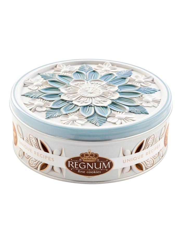 Печенье сдобное с пеканом и кленовым сиропом, подарочная шкатулка, 400 г - Фото 1