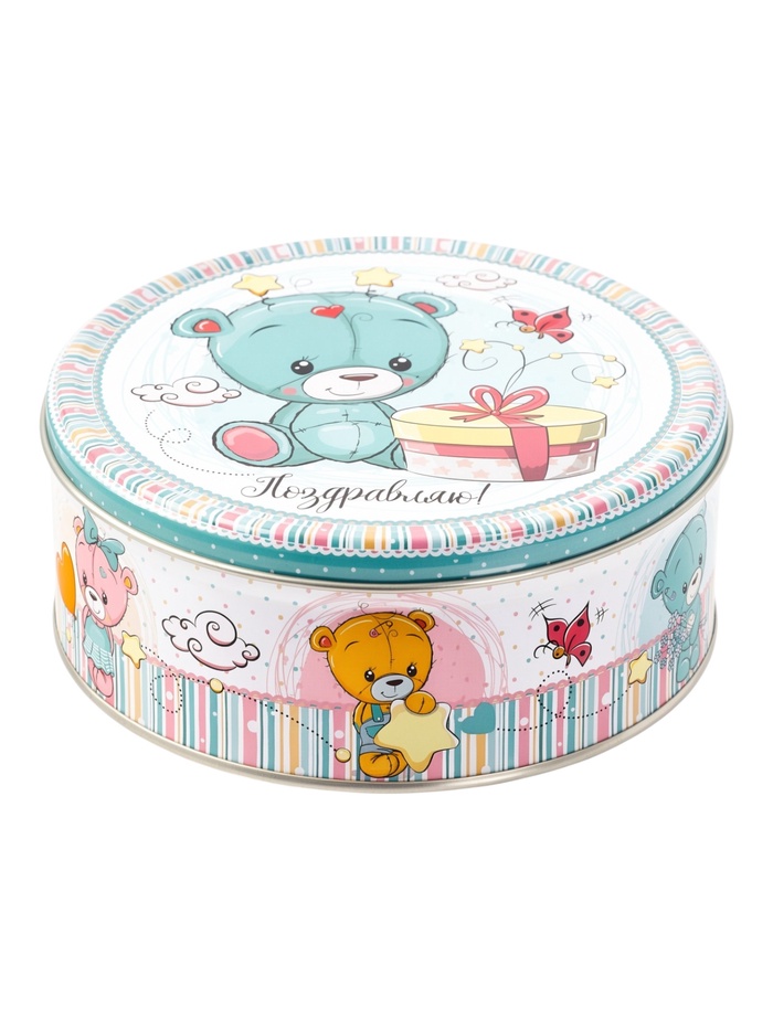 Печенье сдобное «Любимые мишки» в сахарной обсыпке, 150 г - Фото 1