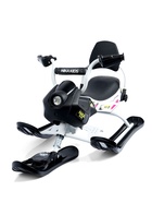 УЦЕНКА Снегокат Snowpatrol 2, со спинкой, с фонариком, белый, чёрный, SND4/2 Nika Kids - Фото 7