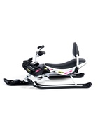 УЦЕНКА Снегокат Snowpatrol 2, со спинкой, с фонариком, белый, чёрный, SND4/2 Nika Kids - Фото 8