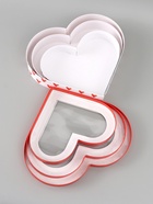 Набор коробок 3 в 1 «Любовь», 28 х 5 см, 32 х 5,5 см, 35 х 6 см - фото 68975129