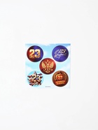 Набор, блок бумаги 30 л, ручка синяя паста 1.0 мм и 5 шт наклеек "Настоящему герою"  (артикул 10902186)  большой выбор товаров оптом и в розницу по низким ценам с доставкой