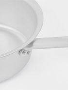 Ковш алюминиевый, 1.2 л, d=16 см, металлическая ручка, толщина 1.2 мм, без крышки, серебристый - Фото 3