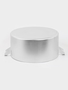 Кастрюля, 30 л, d=44 см, металлические ручки и крышка, листовой алюминий 2 мм, серебристая - Фото 4