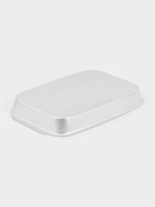 Противень, 4.5 л, 28.4×42.4 см, h=5.5 см, листовой алюминий 1.5 мм, серебристый - Фото 4