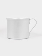 Кружка, 0.5 л, d=9 см, металлическая ручка, листовой алюминий 1.2 мм, серебристая - Фото 2