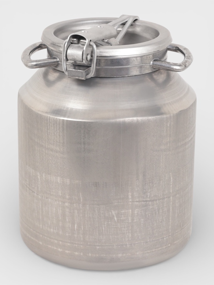 Бидон (фляга), 18 л, алюминий марки А5, толщина 2.4 мм - Фото 1