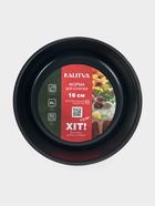 Форма для куличей, d=16 см, антипригарное покрытие, без крышки, бордовая 10983438