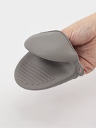 Прихватки кухонные, набор 2 шт., 9×4.5×7.5 см, силикон, серые - Фото 7