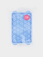 Форма для льда Доляна, с контейнером и совком, 19.1×11.6×8.5 см, ячейка d=2.1 см, пластик, голубая - Фото 6