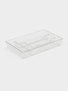 Лоток под столовые приборы Magistro «Кристалл», 4 отделения, 29×17×4.5 см, пластик, прозрачный  (артикул 10917652)  большой выбор товаров оптом и в розницу по низким ценам с доставкой