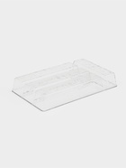 Лоток под столовые приборы Magistro «Кристалл», 4 отделения, 29×17×4.5 см, пластик, прозрачный - Фото 3