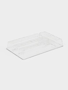 Лоток под столовые приборы Magistro «Кристалл», 4 отделения, 29×17×4.5 см, пластик, прозрачный - Фото 4