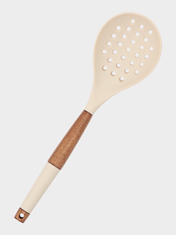 Шумовка Magistro «Сильвуд», 30.5×8.5 см, силикон, бежевая - Фото 1