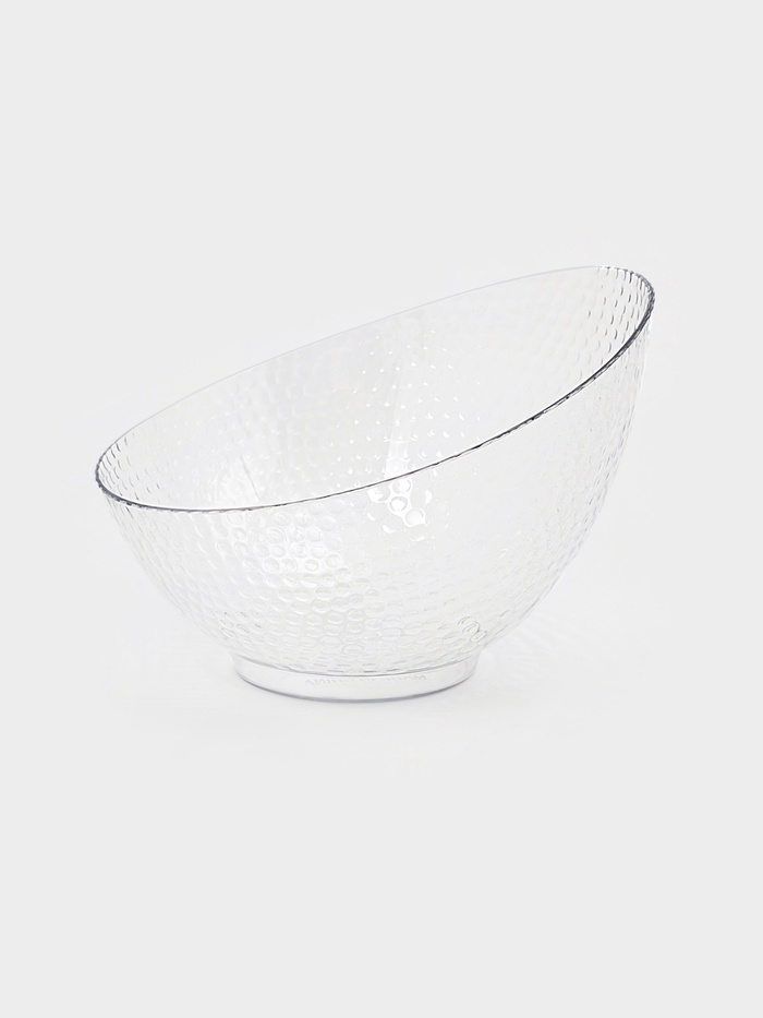 Ваза для фруктов Magistro «Кристалл», 18×17×11.5 см, пластик, прозрачная - Фото 1