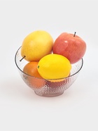 Ваза для фруктов Magistro «Кристалл», 18×17×11.5 см, пластик, прозрачная - Фото 4