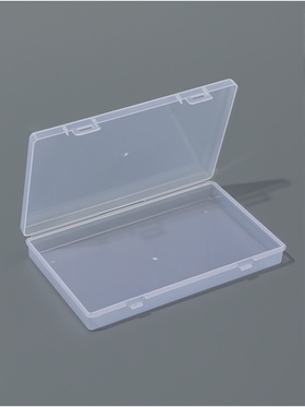 Бокс для хранения мелочей, 17.4×10.8×2.6 см, прозрачный