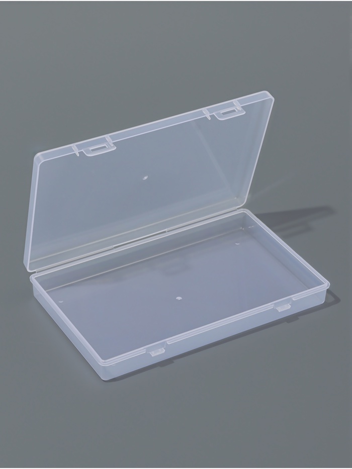 Бокс для хранения мелочей, 17.4×10.8×2.6 см, прозрачный - Фото 1