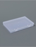 Бокс для хранения мелочей, 17.4×10.8×2.6 см, прозрачный - Фото 2