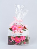 Подарочный набор «8 марта»: чай, варенье из шишек с брусникой, бальзам с шиповником и клюквой  (артикул 10979792)  большой выбор товаров оптом и в розницу по низким ценам с доставкой