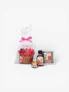 Подарочный набор «8 марта с розами»: чай, варенье из шишек с брусникой, бальзам с шиповником и клюквой - Фото 2