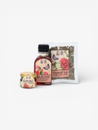 Подарочный набор «8 марта с розами»: чай, варенье из шишек с брусникой, бальзам с шиповником и клюквой - Фото 3