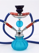 УЦЕНКА Кальян «Фуджейра», 25 см, 2 трубки, синий - Фото 2