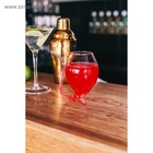 УЦЕНКА Бокал с трубочкой «Forma.Пантера» 300 мл, 10.5×8.5×12.5 см 10984338