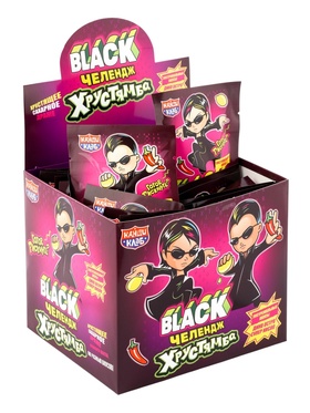 Драже сахарное хрустящее «Хрустямба. Black Челендж», 10 г