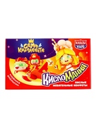 Кислые жевательные конфеты «Кисломания Дабл Фрукт», со вкусом апельсина и клубники, 14 г - Фото 4