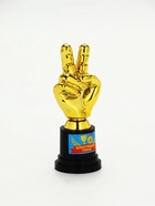 Кубок наградная фигура «Блестящих побед», пластик, 13.5×5.7×5.1 см - Фото 2