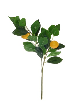 Цветы искусственные «Ветка лимона», h=44 см, d=5 см, жёлтые  (артикул 10935337)  большой выбор товаров оптом и в розницу по низким ценам с доставкой
