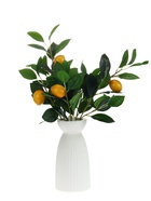 Цветы искусственные "Ветка лимона" d-5 см 44 см, жёлтый - фото 68178375