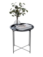 Столик журнальный «Клик Мебель», с подносом, 470×470×500 мм, цвет чёрный - Фото 5