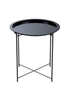 Столик журнальный «Клик Мебель», с подносом, 470×470×500 мм, цвет чёрный - Фото 4