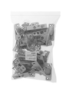 Петля мебельная с доводчиками ТУНДРА, накладная, угол 90 градусов, набор 10 шт. - Фото 7