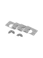 Ремкомплект для мебельной петли ТУНДРА, 5×9 см, набор 4 шт.  (артикул 10941717)  большой выбор товаров оптом и в розницу по низким ценам с доставкой