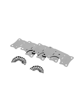 Ремкомплект для мебельной петли ТУНДРА, 5×9 см, набор 4 шт.  (артикул 10941718)  большой выбор товаров оптом и в розницу по низким ценам с доставкой