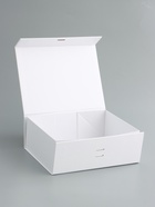 Коробка подарочная с бантом, складная, белая, 29×22×10.5 см - фото 809455972