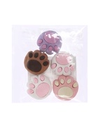 Набор фигурных ластиков Calligrata «Лапка», 5 штук, МИКС - Фото 2