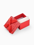 Набор коробочек подарочных 6 шт. под серьги, кольцо «Цветы и листья», 5×5 см, МИКС - фото 68178477