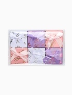 Набор коробочек подарочных 6 шт. под серьги, кольцо «Цветы и листья», 5×5 см, МИКС - фото 68178481