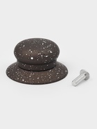 Ручка для крышки на посуду Magistro «Апикаль», d=6.2 см, пластик, коричневая (комплект 2 шт) - фото 68178483