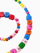 Набор детский «Выбражулька» 2 предмета: бусы, браслет d=6 см алфавит, дерево, разноцветный (комплект 2 шт) - фото 68178494