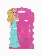 Набор детских украшений «Выбражулька. Бабочка», 3 предмета: бусы, браслет d=6 см, клипсы, белый, голубой - фото 68178511