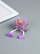 Брелок для ключей на кольце «Пушистик. Утёнок», сиреневая дымка, h=10 см - фото 120955816